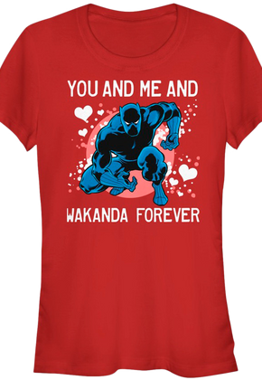 Ladies You And Me And Wakanda Forever Black Panther Shirt