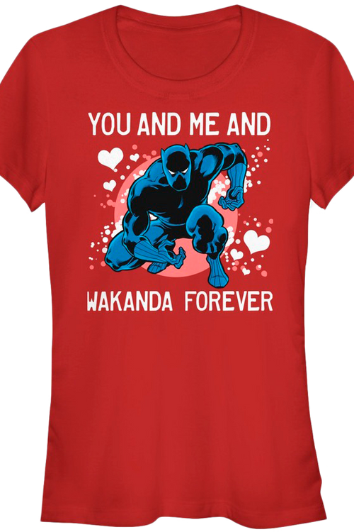 Ladies You And Me And Wakanda Forever Black Panther Shirtmain product image