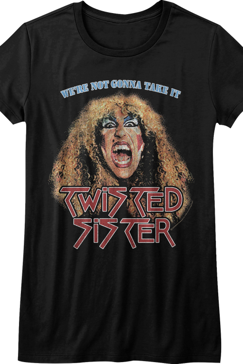 Ladies We're Not Gonna Take It Twisted Sister Shirtmain product image