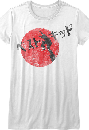 Ladies White Karate Kid Shirt