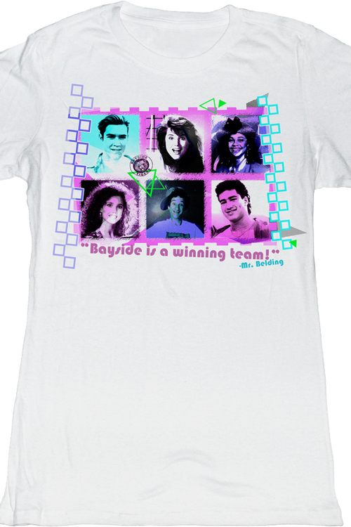 Womens Winning Team Saved By The Bell Shirtmain product image