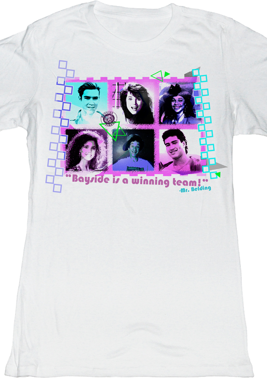 Womens Winning Team Saved By The Bell Shirt - main product image