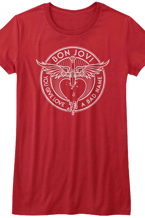 Ladies You Give Love A Bad Name Bon Jovi Shirtmain product image