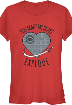 Ladies You Make My Heart Explode Star Wars Shirt