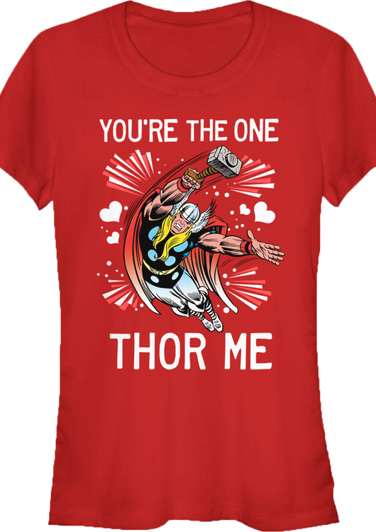 Junior You're The One Thor Me Marvel Comics Shirt - main product image