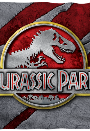Jurassic Park 36 x 58 Fleece Blanket