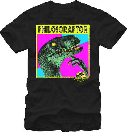 Jurassic Park Philosoraptor T-Shirtmain product image
