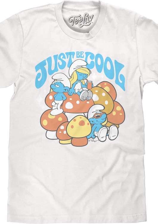Just Be Cool Smurfs T-Shirt - main product image