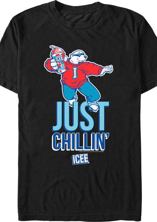 Just Chillin' Pose ICEE T-Shirt - main product image