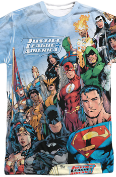 Justice League America Sublimation Shirt