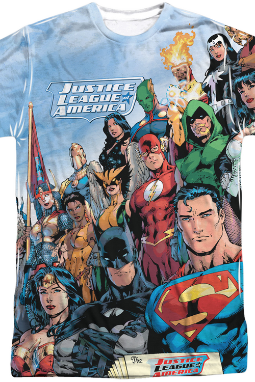 Justice League America Sublimation Shirtmain product image