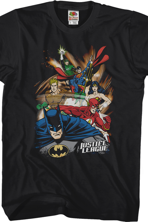Justice League Collage DC Comics T-Shirtmain product image