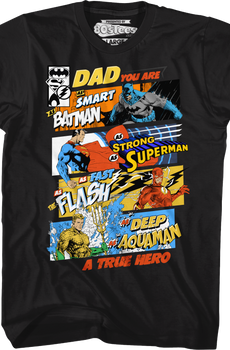 Justice League Father's Day T-Shirt