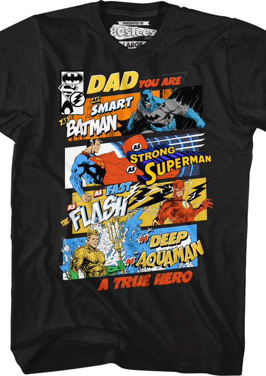 Justice League Father's Day T-Shirt - main product image