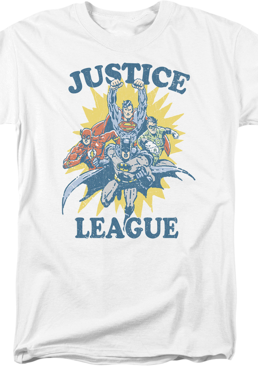 Justice League To The Rescue DC Comics T-Shirt - main product image