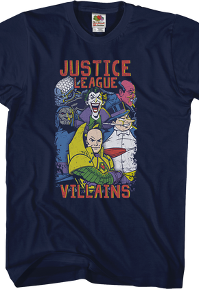 Justice League Villains T-Shirt