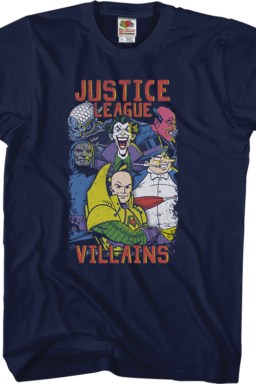 Justice League Villains T-Shirtmain product image