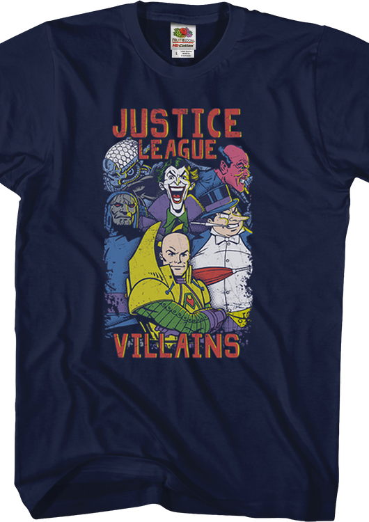 Justice League Villains T-Shirt - main product image