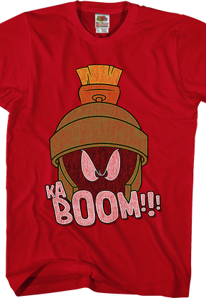 Kaboom Marvin The Martian Looney Tunes T-Shirt