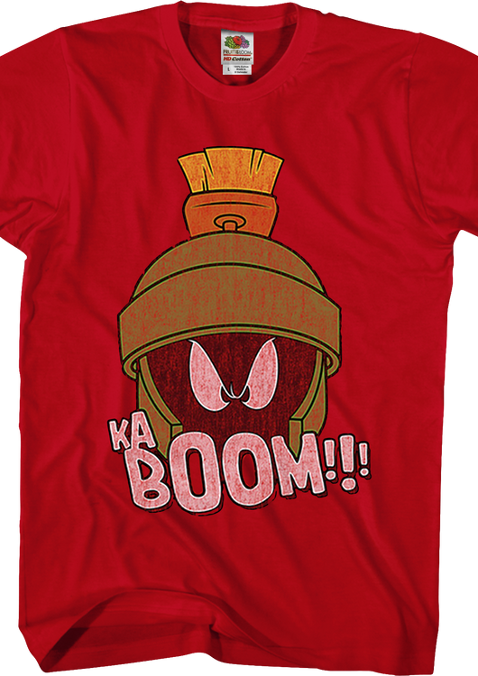 Kaboom Marvin The Martian Looney Tunes T-Shirt - main product image