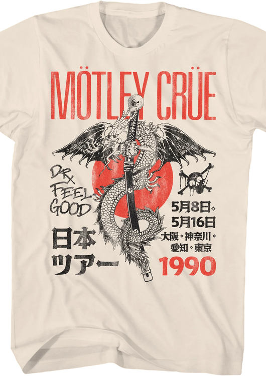 Kanji Dr. Feelgood Motley Crue T-Shirt - main product image