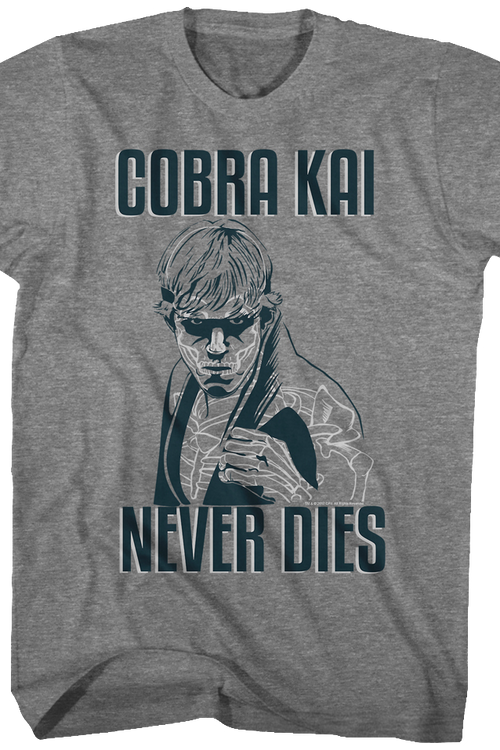 Karate Kid Cobra Kai Never Dies T-Shirt - main product image