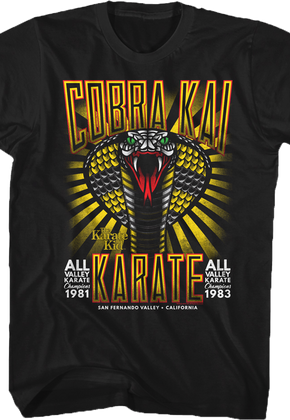 Karate Kid Cobra Kai Tattoo T-Shirt