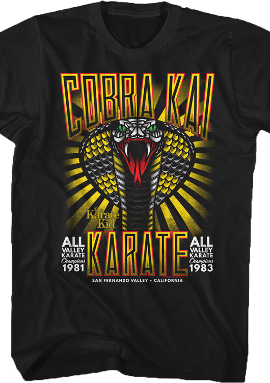 Karate Kid Cobra Kai Tattoo T-Shirt - main product image