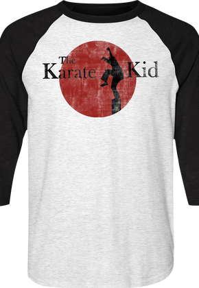 Karate Kid Raglan Baseball Shirt