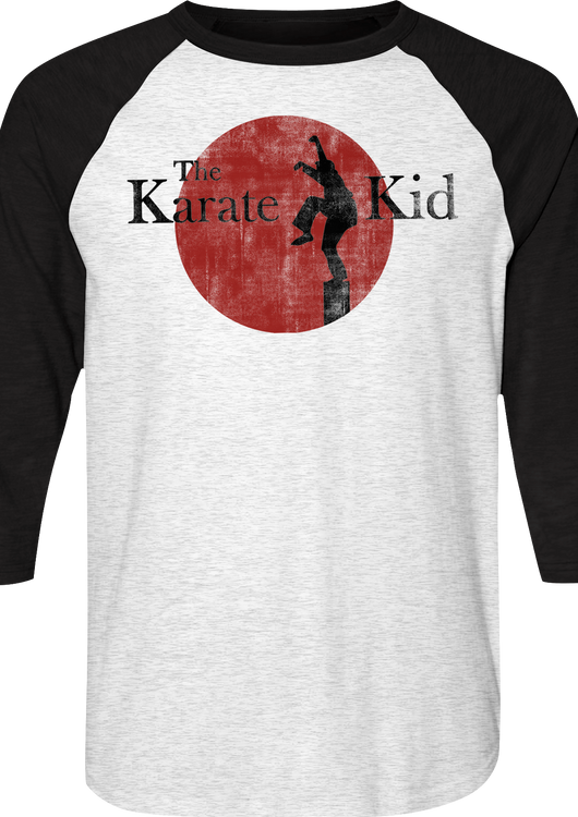 Karate Kid Raglan Baseball Shirt - main product image