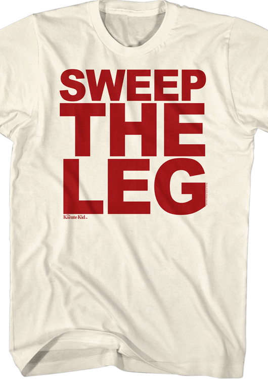 Karate Kid Sweep The Leg Shirt - main product image