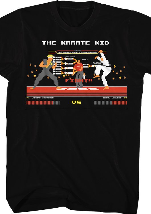 Karate Kid Video Game T-Shirt - main product image