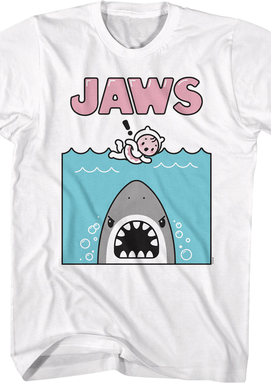Kawaii Swimmer Jaws T-Shirt - main product image