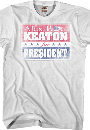 Keaton for President Family Ties T-Shirt