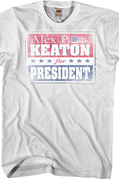 Keaton for President Family Ties T-Shirtmain product image