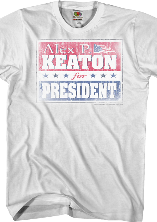 Keaton for President Family Ties T-Shirt - main product image