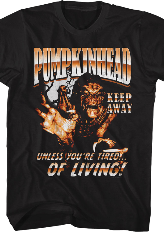 Keep Away Pumpkinhead T-Shirt - main product image