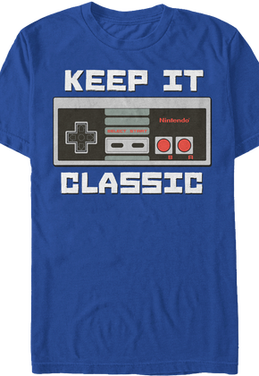 Keep It Classic Nintendo Shirt