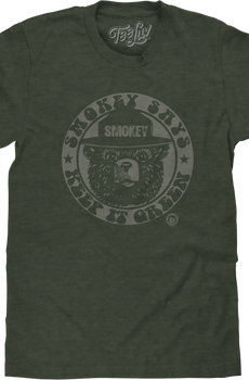Keep It Green Smokey Bear T-Shirt