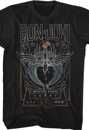 Keep The Faith Tour Bon Jovi T-Shirt