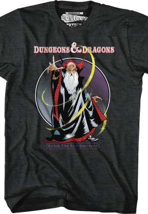 Kelek The Evil Sorcerer Dungeons & Dragons T-Shirt