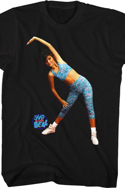 Kelly Kapowski Aerobics Saved By The Bell T Shirt