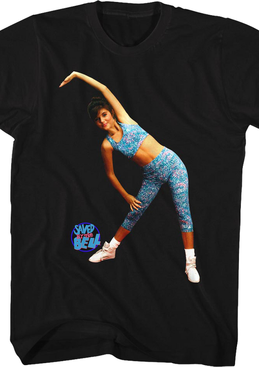 Kelly Kapowski Aerobics Saved By The Bell T-Shirt - main product image