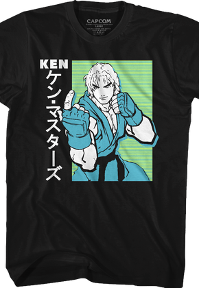 Ken Japanese Street Fighter T-Shirt