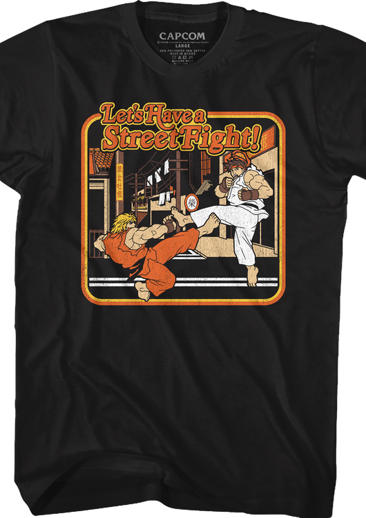Ken Masters and Ryu Street Fighter T-Shirt - main product image