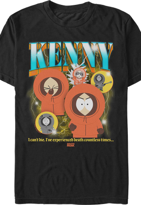 Kenny I Can't Die South Park T-Shirt