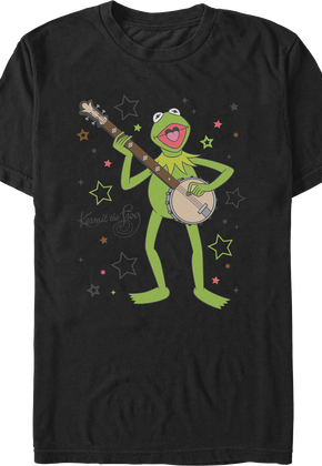Kermit The Frog Banjo Superstar Muppets T-Shirt