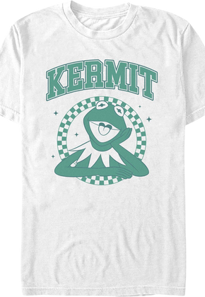 Kermit The Frog Checkered Circle Muppets T-Shirt
