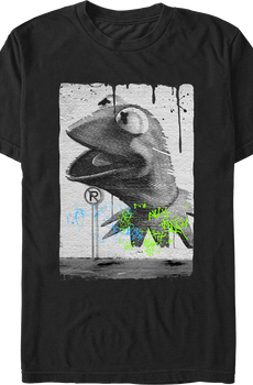 Kermit The Frog Graffiti Muppets T-Shirt
