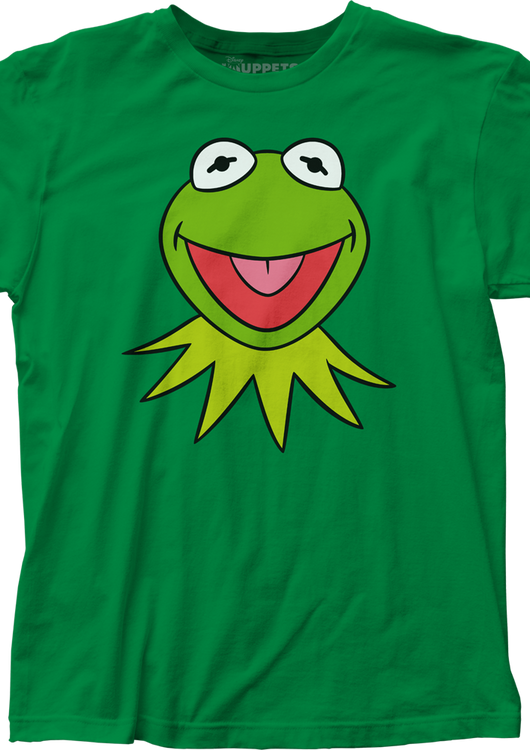 Green Kermit The Frog Muppets T-Shirt - main product image